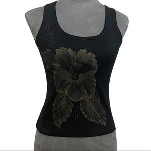 Hand Painted Brazilian Racer Back Tank Top